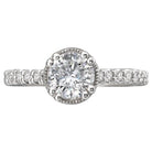 classic semi-mount diamond ring 115044-100