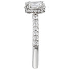 classic semi-mount diamond ring 115044-100