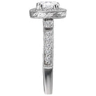 halo semi-mount diamond ring 115056-100