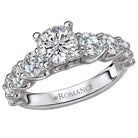 classic semi-mount diamond ring